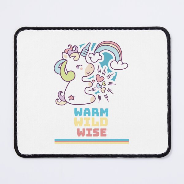 Item preview, Warm, Wild, Wise Unicorn designed and sold by behappyshirts.