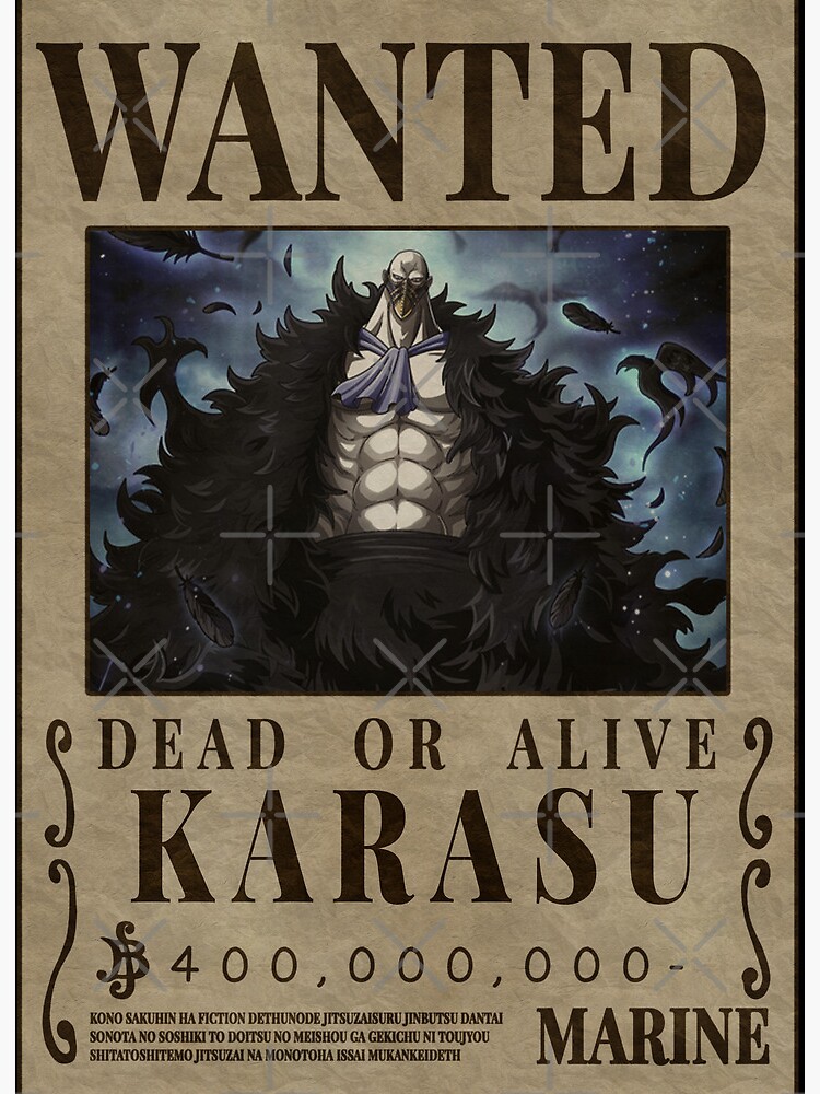 Tableau One Piece Wanted