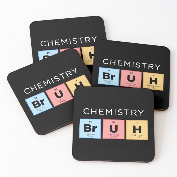 Item preview, CHEMISTRY BRUH - Periodic Table of Elements - Color designed and sold by BrianSmith84.