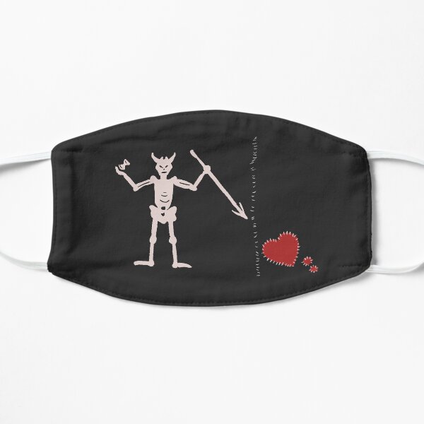 Flag Which Means Death 5 Flat Mask