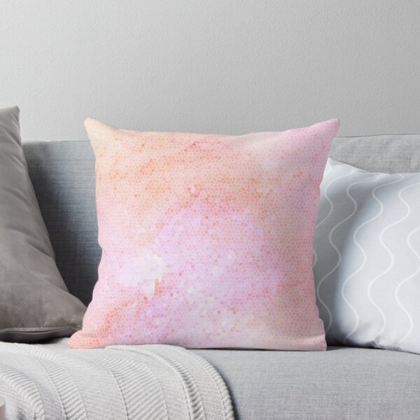 Item preview, Light Coral & Light pink Modern Mosaic designed and sold by uphome.