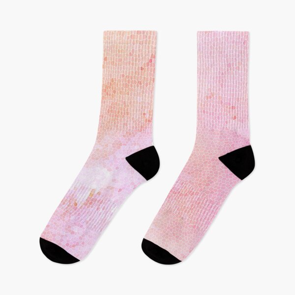 Item preview, Light Coral & Light pink Modern Mosaic designed and sold by uphome.