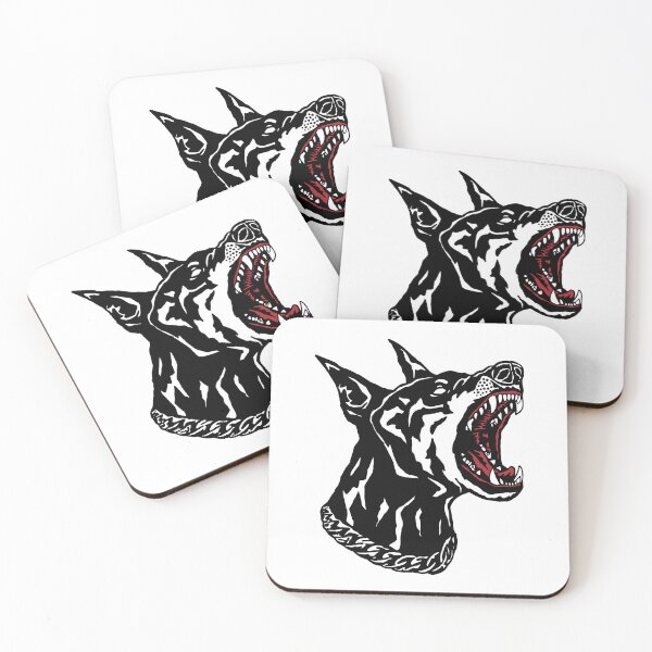 Item preview, Doberman Pinscher Dog Attack designed and sold by Ermedas Studio.