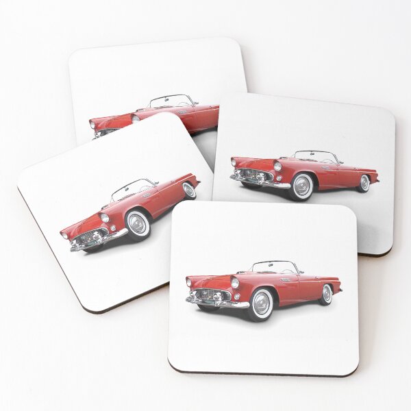Item preview, red vintage car  designed and sold by monamooon.
