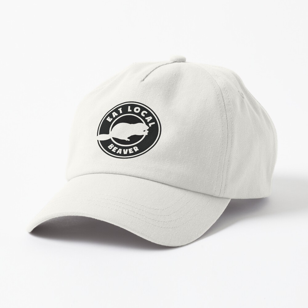 Eat Local Beaver  Sticker