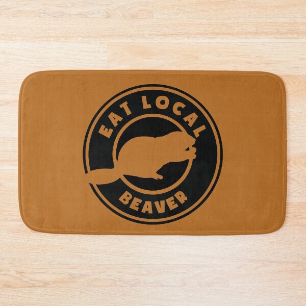 Item preview, Eat Local Beaver  designed and sold by Stephen Scharf.