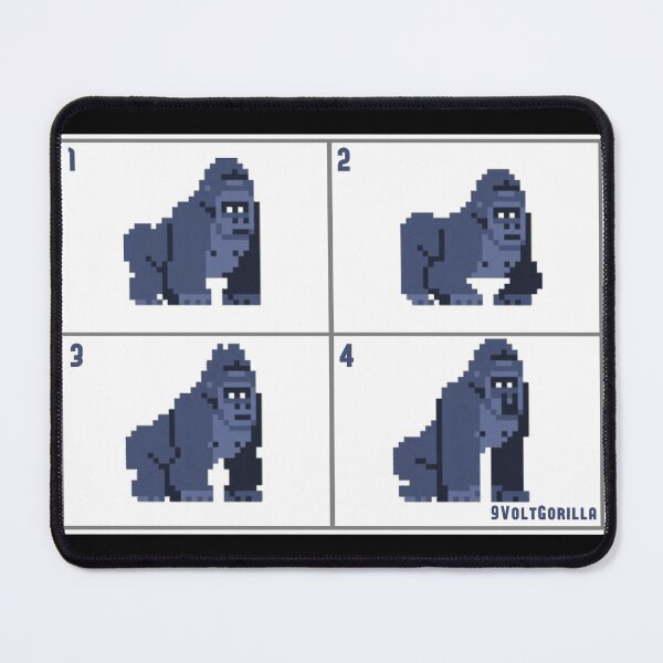Item preview, 9VoltGorilla Twerky Do Worky Dancing Gorilla Emote from Twitch designed and sold by 9VoltGorilla.