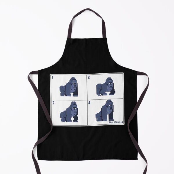 Item preview, 9VoltGorilla Twerky Do Worky Dancing Gorilla Emote from Twitch designed and sold by 9VoltGorilla.
