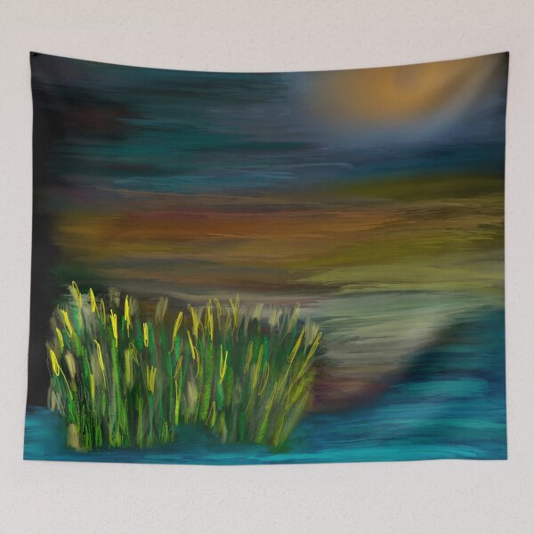 Item preview, Evening landscape  designed and sold by Grey-Brunette.