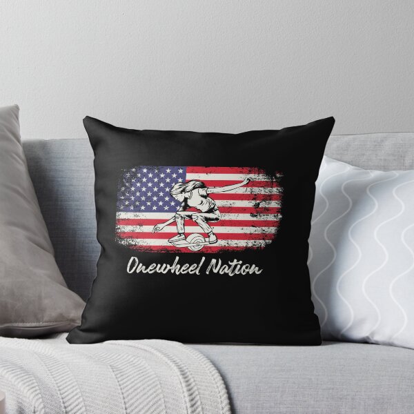 Artikelvorschau, Onewheel Girl USA Vintage Flagge - Onewheel Nation entworfen und verkauft von QUEEN-WIVER.