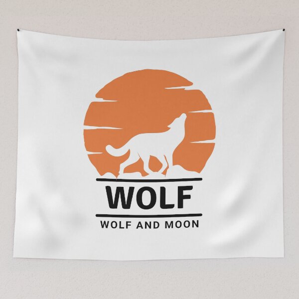Item preview, Wolf and Moon designed and sold by ColorStyles.