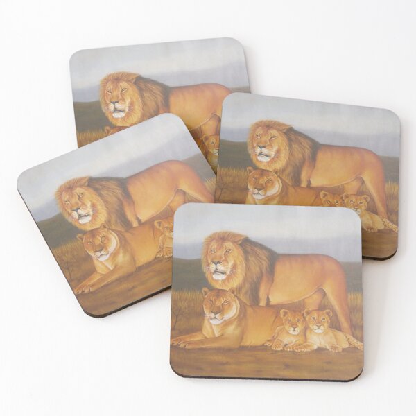 Item preview, Lion Family designed and sold by isaacartshop.