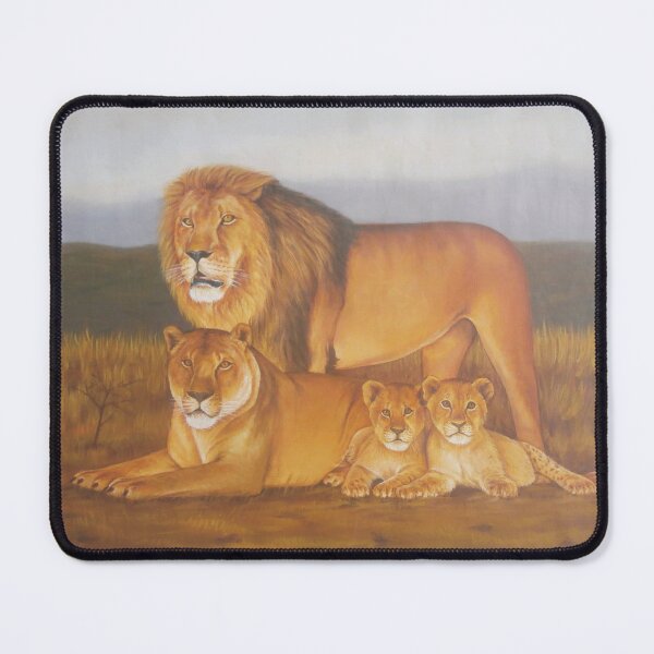 Item preview, Lion Family designed and sold by isaacartshop.