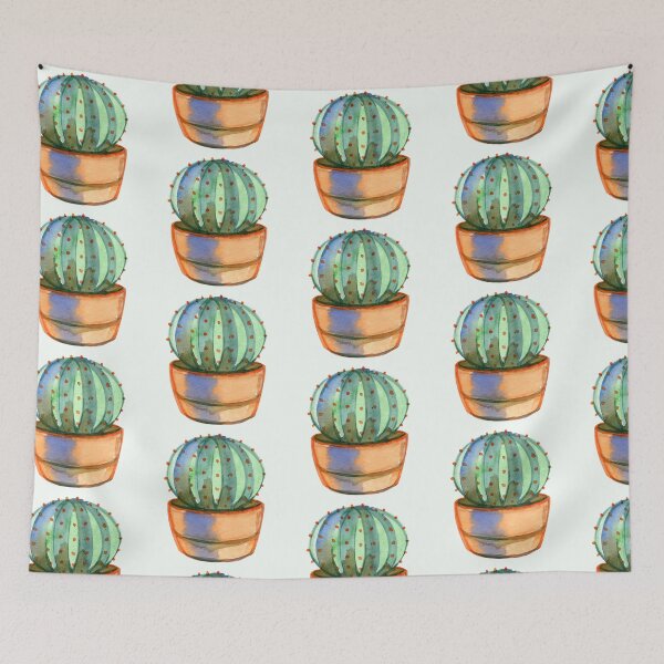 Item preview, Planta de cactus acuarela designed and sold by DaisyPaints.