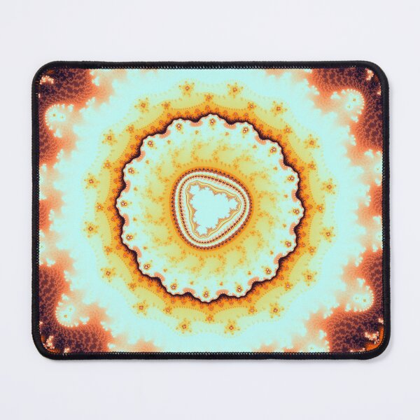 Item preview, Orange Firewheel Fractal designed and sold by allthingsnatura.