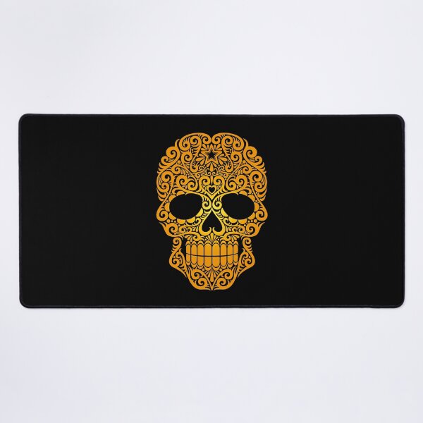 Item preview, Yellow Swirling Sugar Skull designed and sold by JeffBartels.