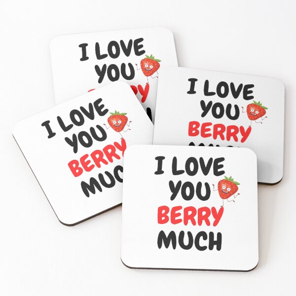 Item preview, I love you berry much designed and sold by Nastre.