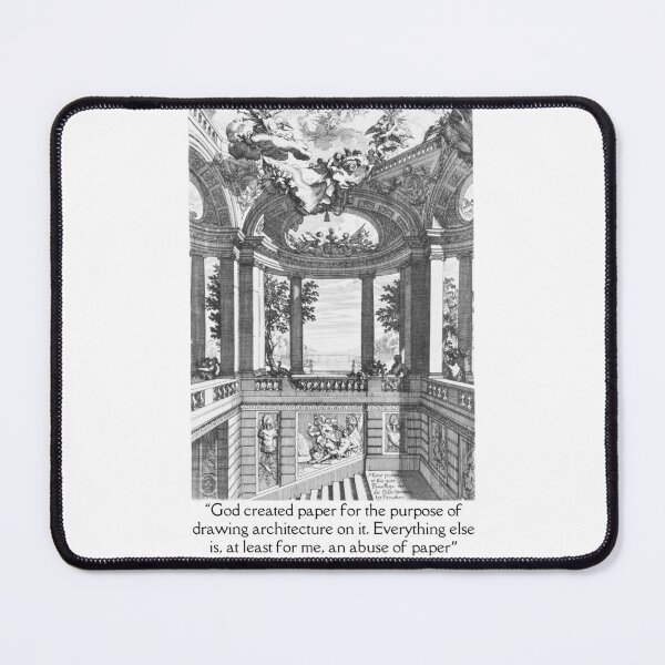 Item preview, Architecture Quote: "God created paper..." designed and sold by amuseXpress.
