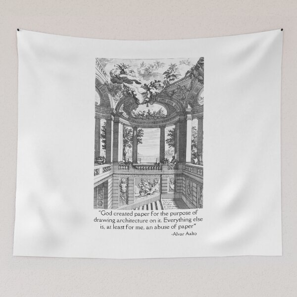 Item preview, Architecture Quote: "God created paper..." designed and sold by amuseXpress.