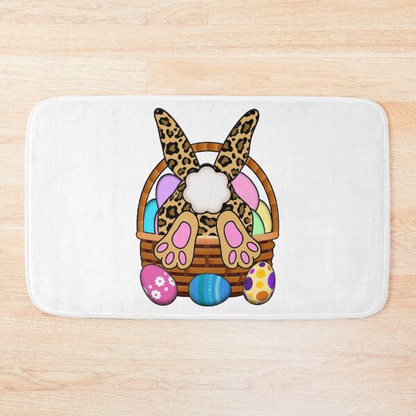 Item preview, Funny Easter Bunny Leopard Print Easter Basket Happy Easter designed and sold by Dibble Dabble Designs.