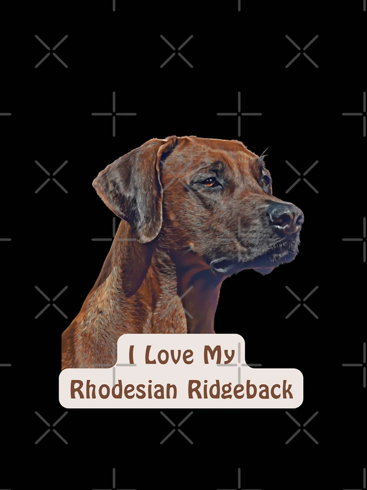 Thumbnail 4 of 4, iPhone Case, I Love My Rhodesian Ridgeback designed and sold by NiftyTees.