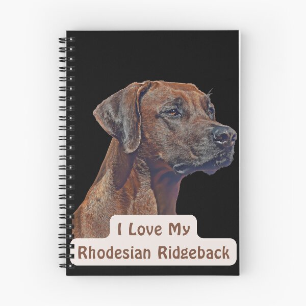 Item preview, I Love My Rhodesian Ridgeback designed and sold by NiftyTees.