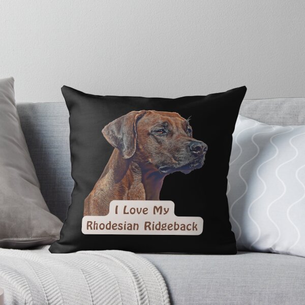 Item preview, I Love My Rhodesian Ridgeback designed and sold by NiftyTees.