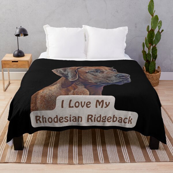 Item preview, I Love My Rhodesian Ridgeback designed and sold by NiftyTees.