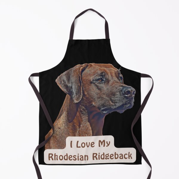 Item preview, I Love My Rhodesian Ridgeback designed and sold by NiftyTees.