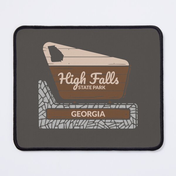 Item preview, High Falls State Park Georgia Entrance Welcome Sign GA designed and sold by palmettodigital.