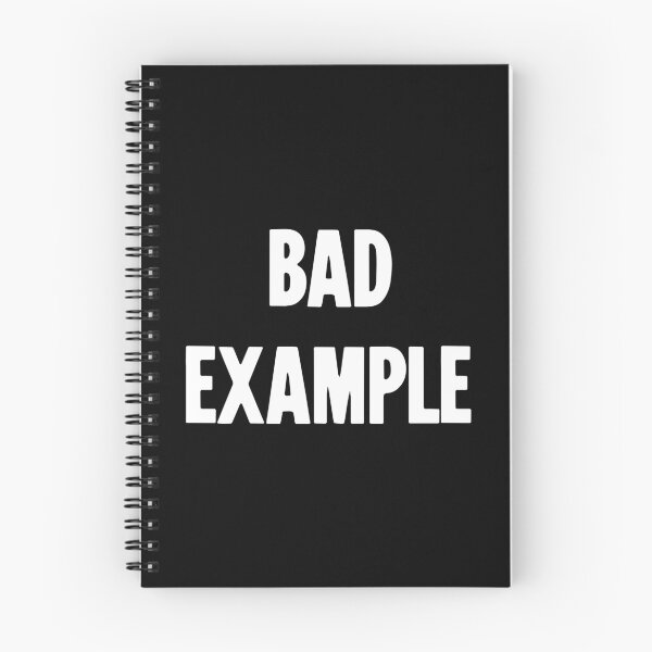 Item preview, Bad Example designed and sold by Good-Looking Corpse.