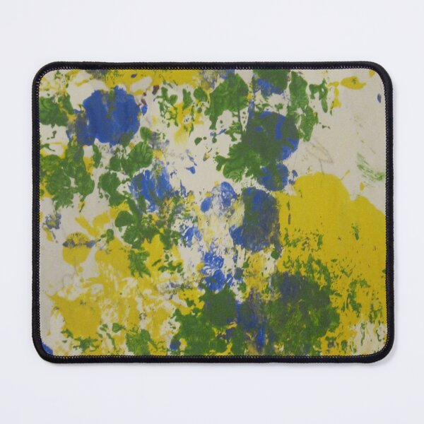 Item preview, Abstract in Blue Yellow Green and White designed and sold by mary81.