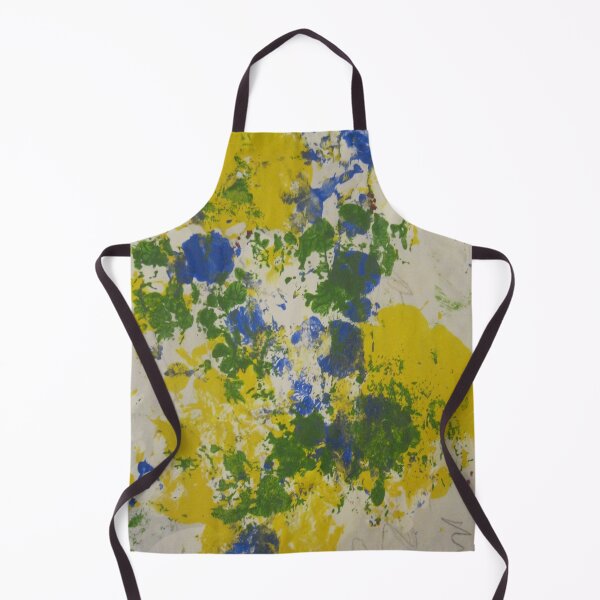 Item preview, Abstract in Blue Yellow Green and White designed and sold by mary81.