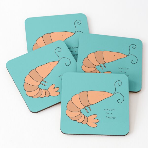 Item preview, Wazzup Im a Shrimp designed and sold by Nina Jal.