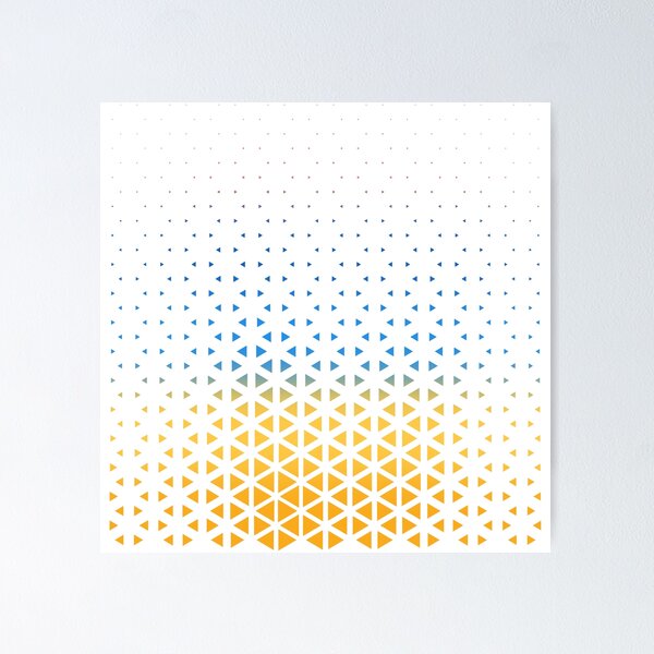 Item preview, Moving triangles with a background color gradient - W30 designed and sold by AlfabetDesign.