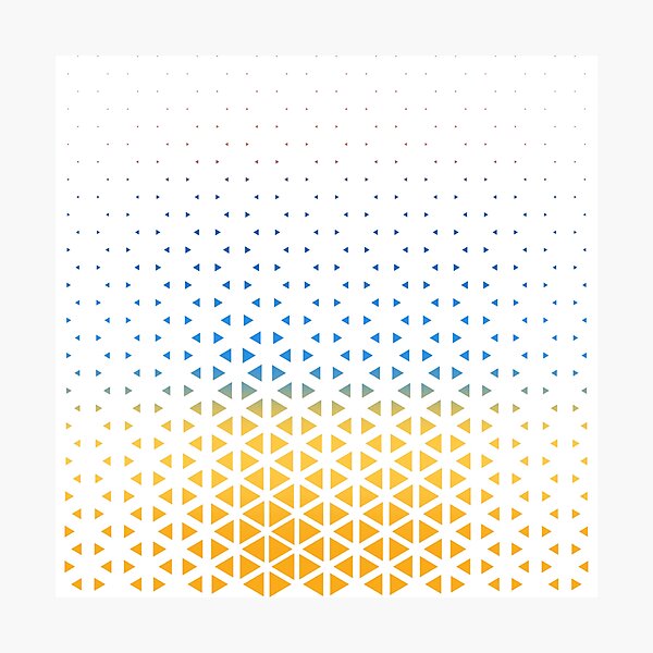 Item preview, Moving triangles with a background color gradient - W30 designed and sold by AlfabetDesign.