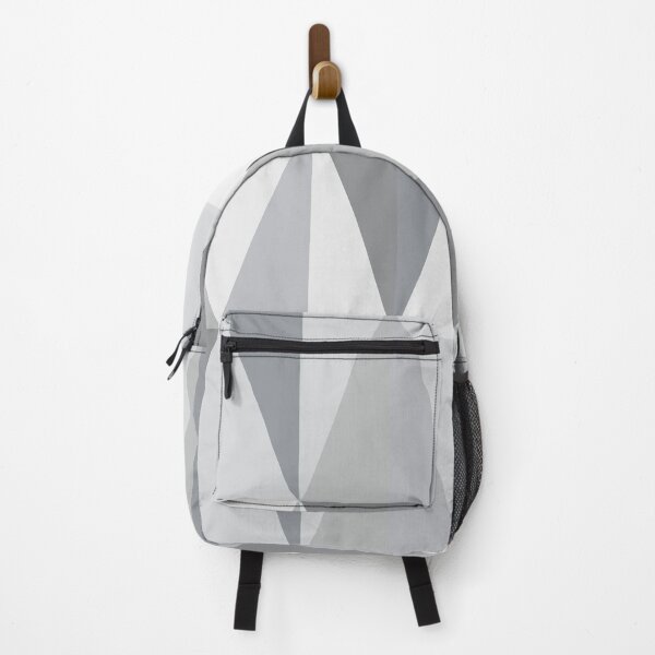 Item preview, MidCentury Modern Triangles Slate Gray designed and sold by thepixelgarden.