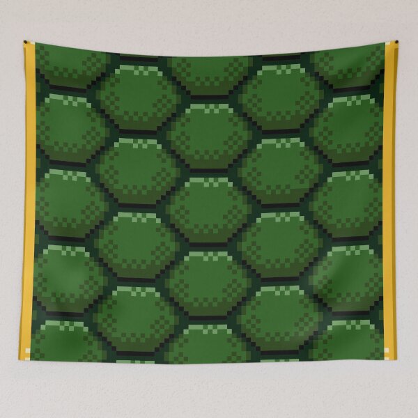 Item preview, Ninja Hero Shell Pixel Art designed and sold by Chutakoopas.