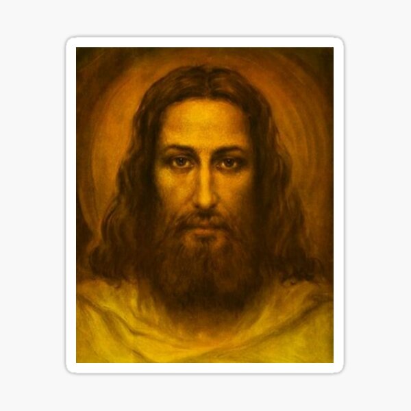 Item preview, Shroud of Turin Jesus Christ face, Holy Face designed and sold by AMDG Line.