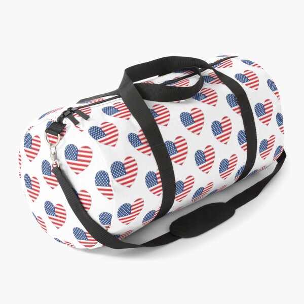Item preview, US Flag Heart designed and sold by trueIDdesigns.