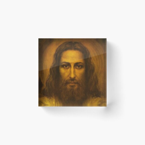 Item preview, Shroud of Turin Jesus Christ face, Holy Face designed and sold by AMDG Line.