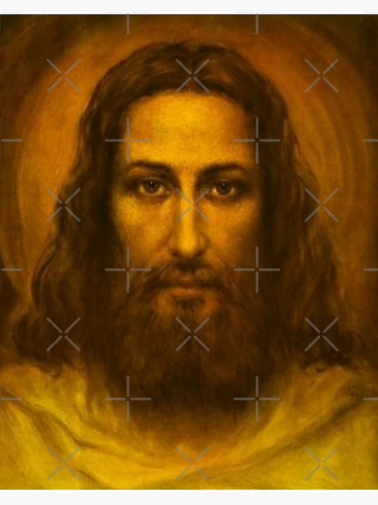 Galeriedruck for Sale mit Leichentuch von Turin Jesus Christus Gesicht, Heiliges  Antlitz von ADMG