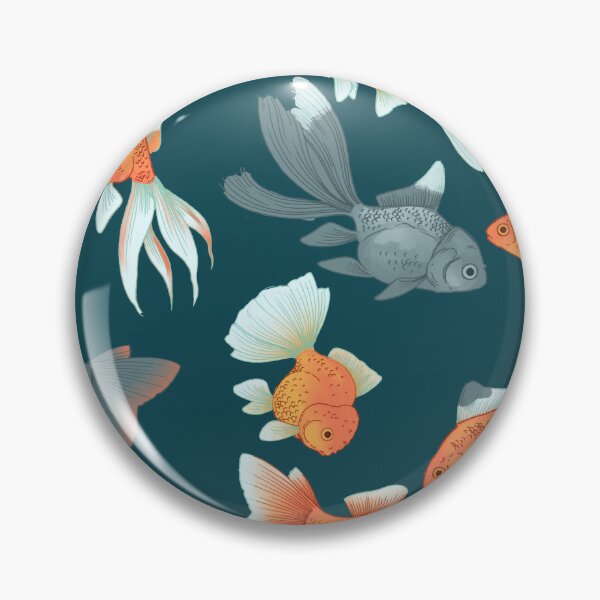 Item preview, Goldfish Pattern designed and sold by Bethany Gustafson.