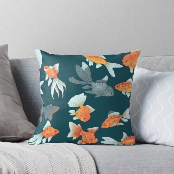 Item preview, Goldfish Pattern designed and sold by Bethany Gustafson.