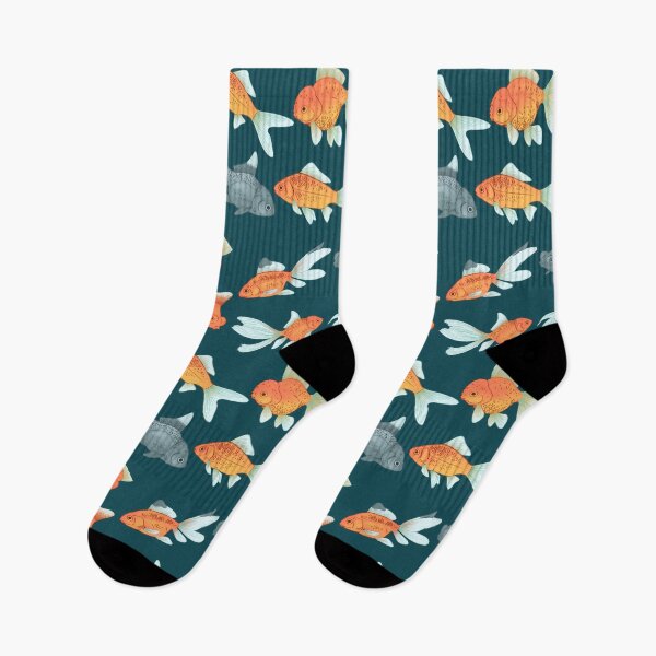 Item preview, Goldfish Pattern designed and sold by Bethany Gustafson.