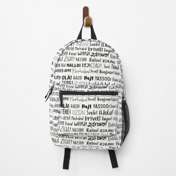 Item preview,  The word Hello in different languages , black text on white. Say HI! designed and sold by marina63.
