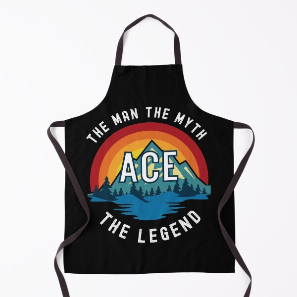 Item preview, Ace, the Man, the Myth, the Legend - Custom Name designed and sold by PonyyStore.