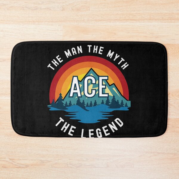 Item preview, Ace, the Man, the Myth, the Legend - Custom Name  designed and sold by PonyyStore.