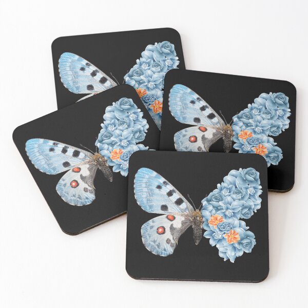 Item preview, Blue flowering butterfly designed and sold by MerWishes.