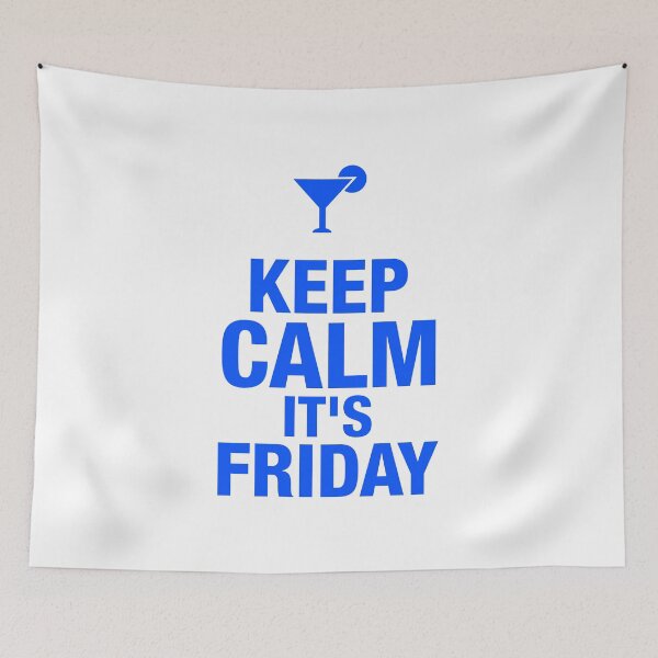 Item preview, Mantén la calma, es viernes designed and sold by ReydaDesign.